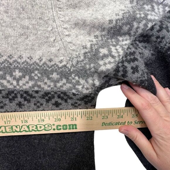 Nautica Men’s Wool-blend Fair Isle Quarter Zip Sweater xxl Christmas sweater - Picture 8 of 16